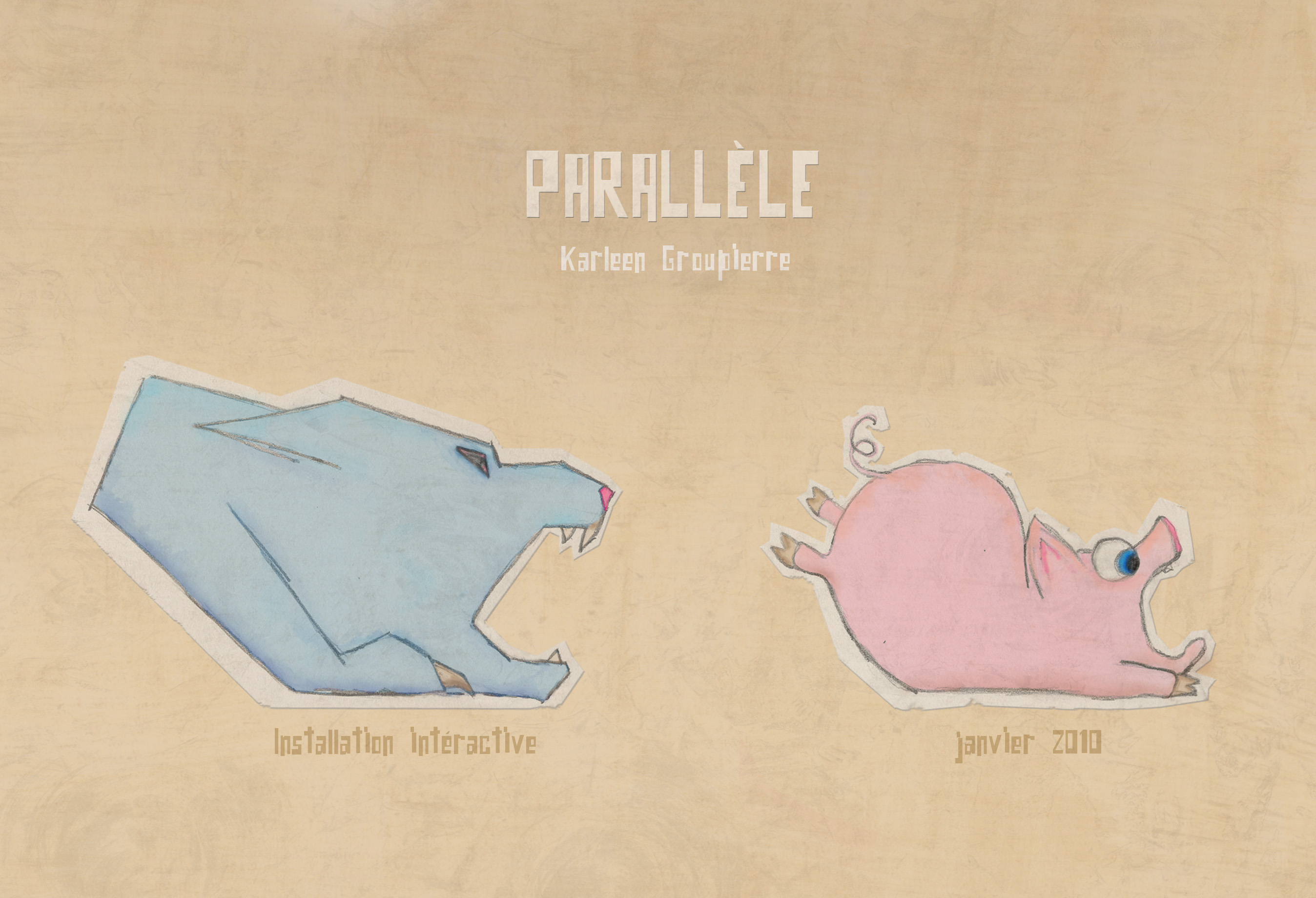 "Parallèle"  Game Augmented reality
